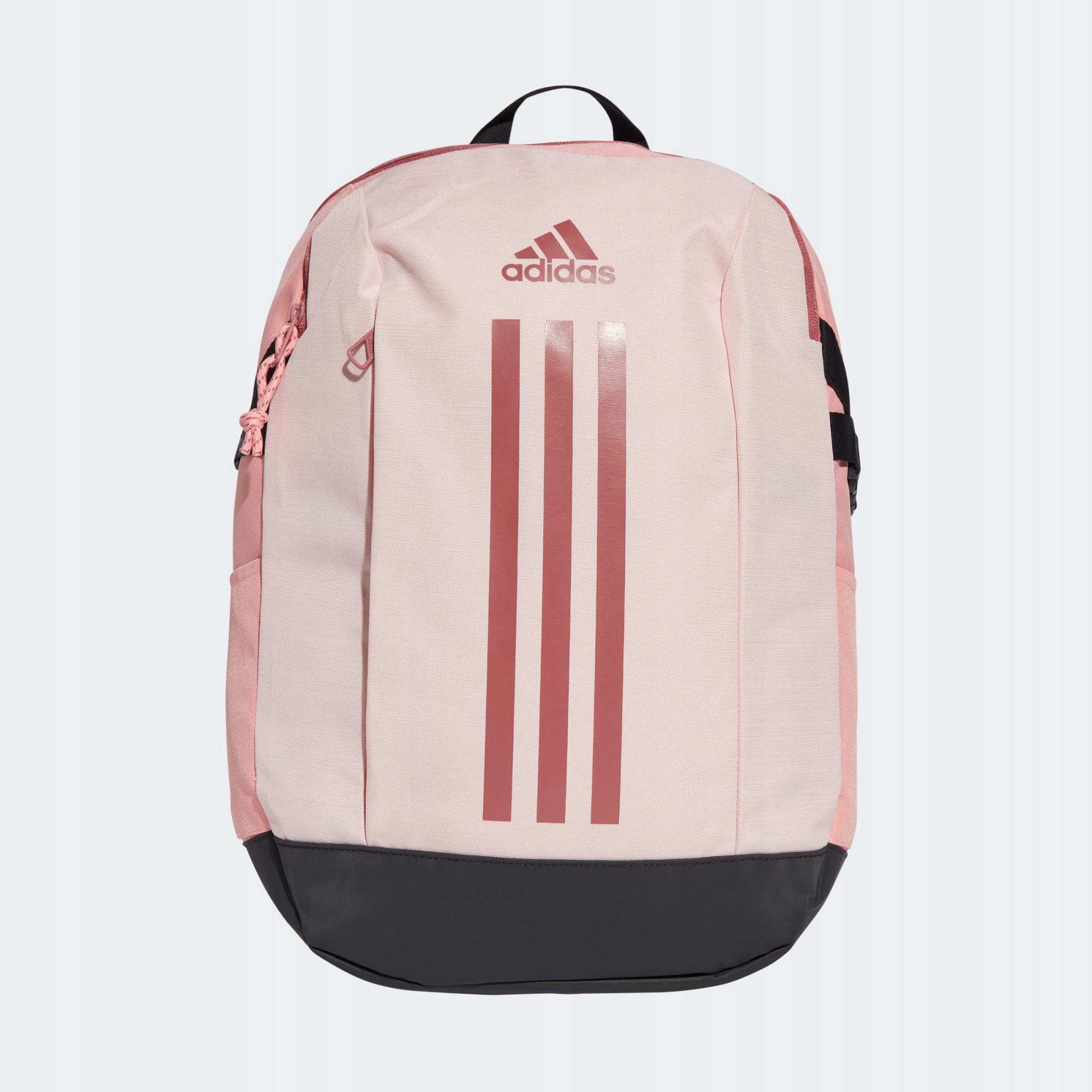 Školský batoh adidas s viacerými priehradkami, čierno-ružový, 26 l